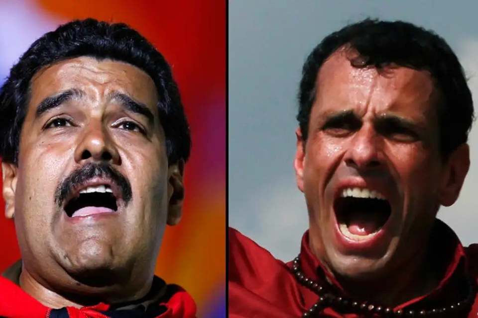 Maduro y Capriles