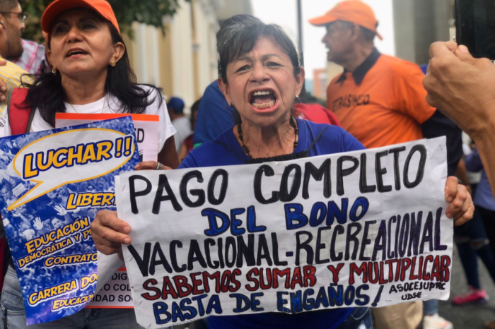 Docentes - protesta miércoles 12 de julio de 2023