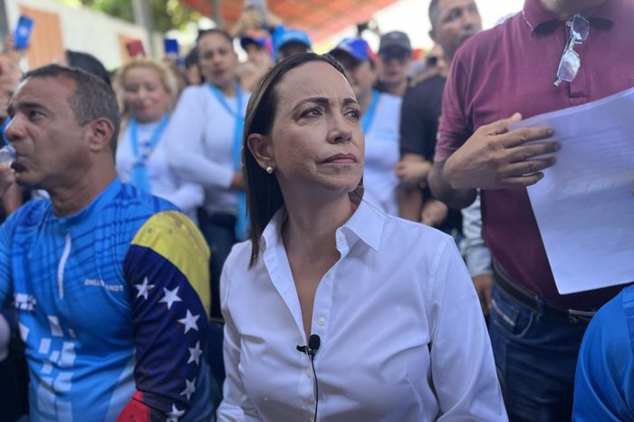 María Corina Machado Barinas Víctor Amaya junio 2023 (21) jóvenes