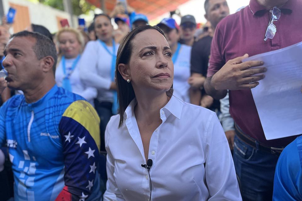 María Corina Machado Barinas Víctor Amaya junio 2023 (21) jóvenes
