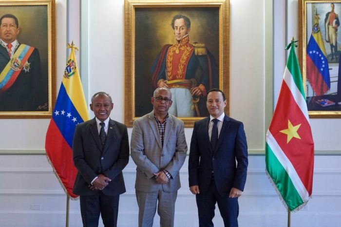 canciller Surinam en Venezuela 09.07.2023