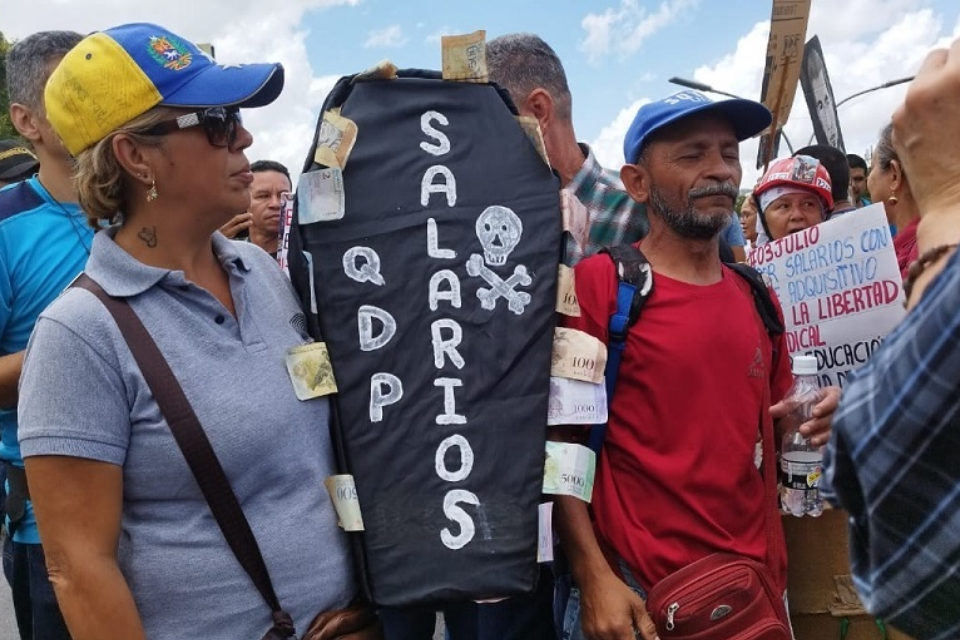protesta trabajadores