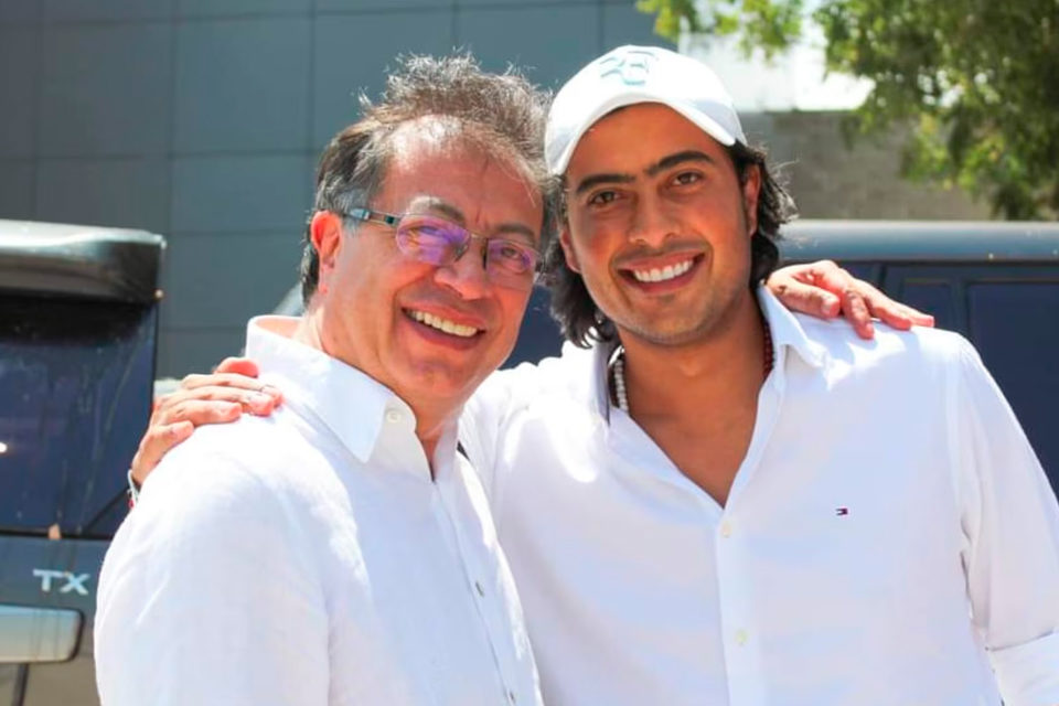 Nicolas Petro y Gustavo Petro