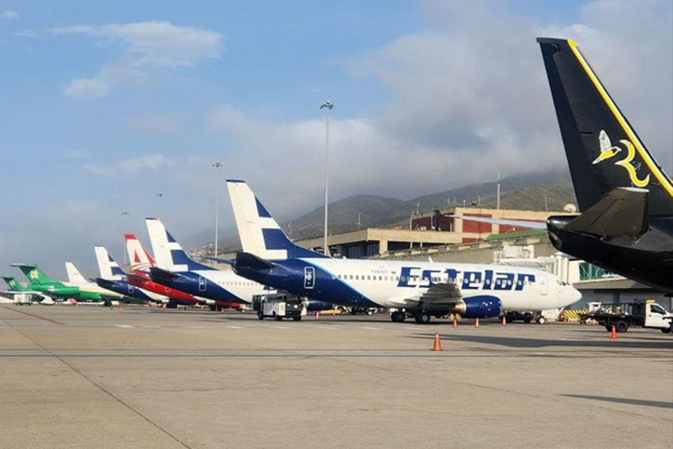 aeropuerto internacional Venezuela aerolíneas