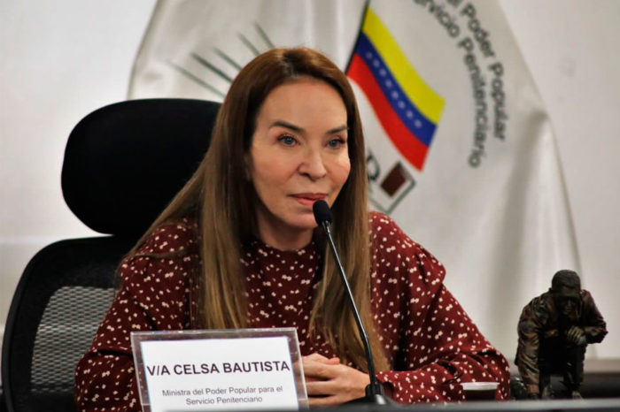 Celsa-Bautista-ministra-para-el-Servicio-Penitenciario-agosto-2023 cárceles