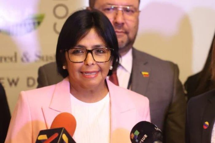 Delcy Rodríguez India (1) Guyana Esequibo Corte Internacional de Justicia
