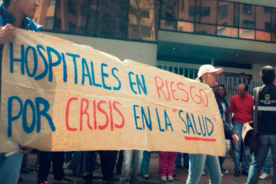 El pobre no puede enfermarse medicina - insumos