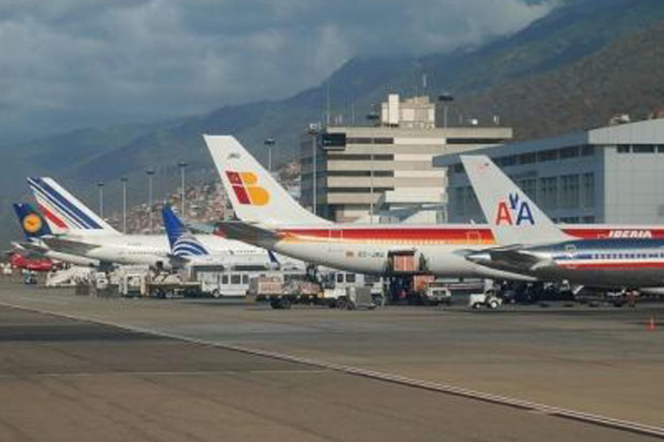 Tráfico aéreo EEUU Venezuela