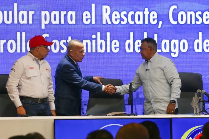 Manuel Rosales Nestor Reverol lago de Maracaibo