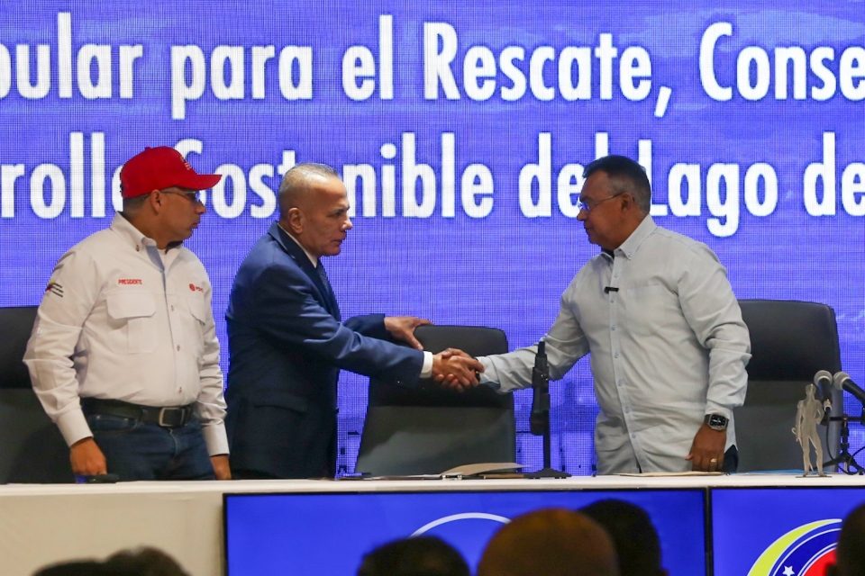 Manuel Rosales Nestor Reverol lago de Maracaibo