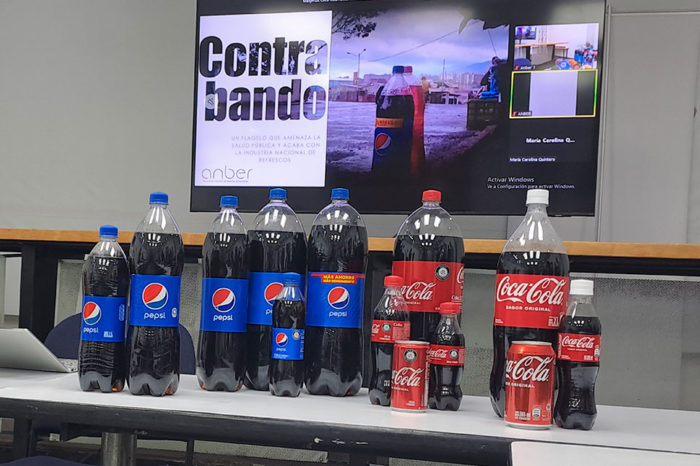 Contrabando de refrescos desde Colombia