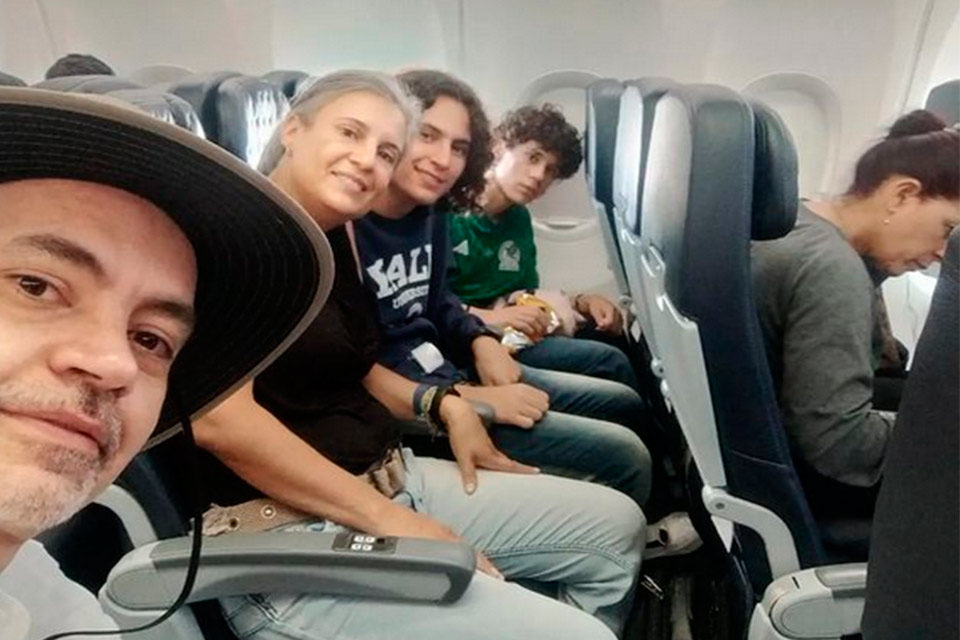 Una familia venezolana