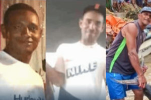 Eduard Chávez, Edwin Chávez y José Rafael Sosa, pescadores desaparecidos de Choroní