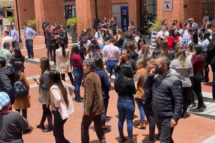temblor Bogotá Colombia 17/08/2023