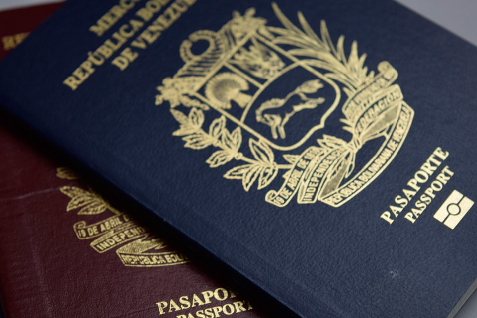 Pasaporte Venezolanos