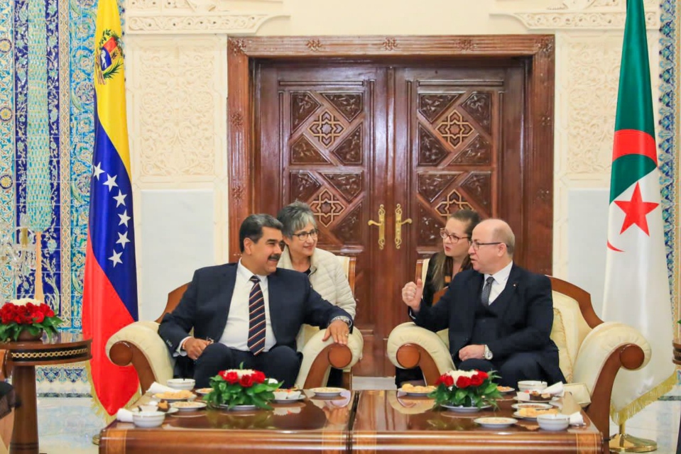Aymene Benabderrahmane Argelia Nicolás Maduro