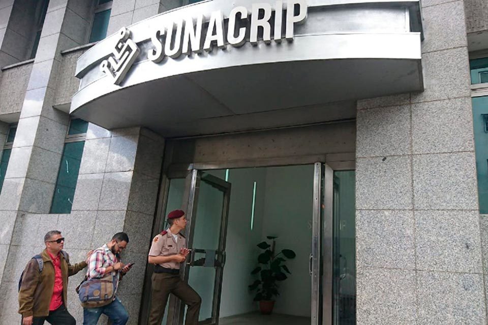 Reestructuración de la Sunacrip