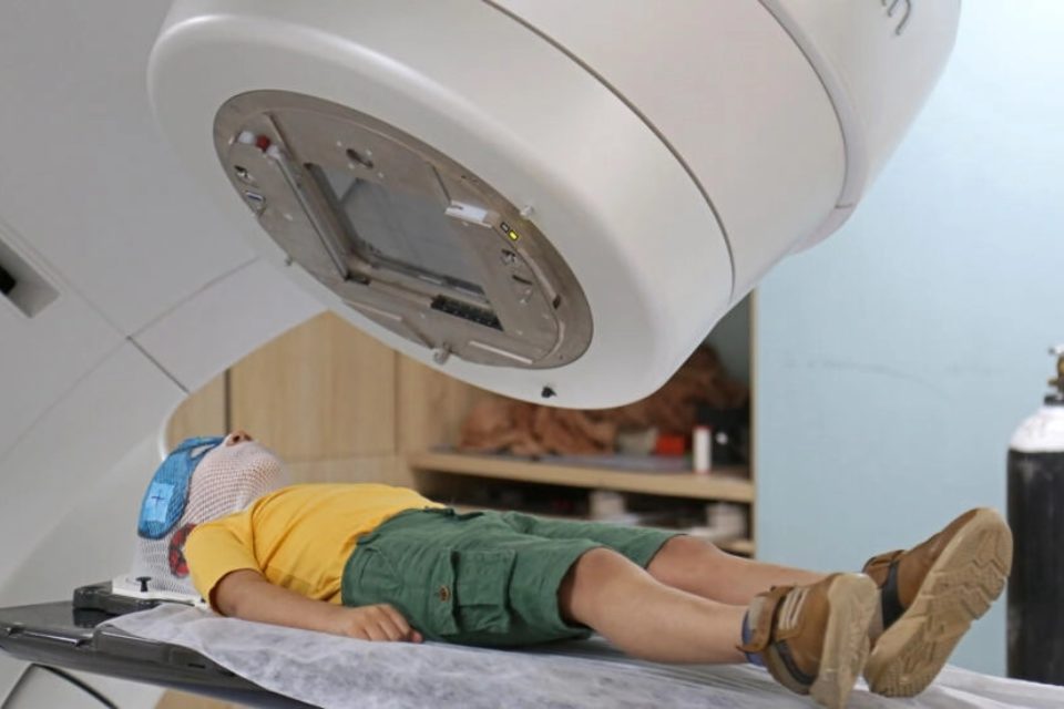 niño con cáncer