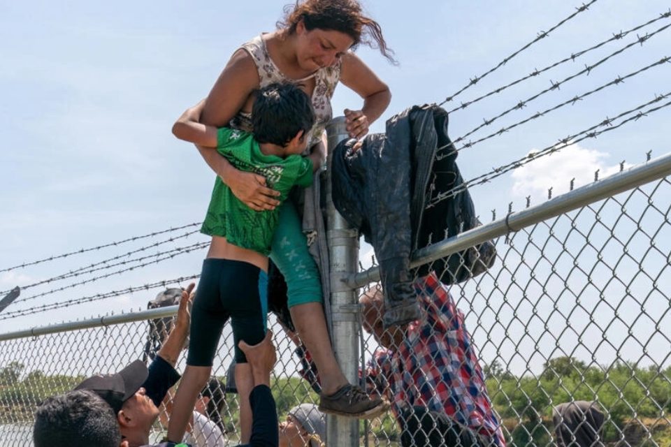 niños migrantes Texas
