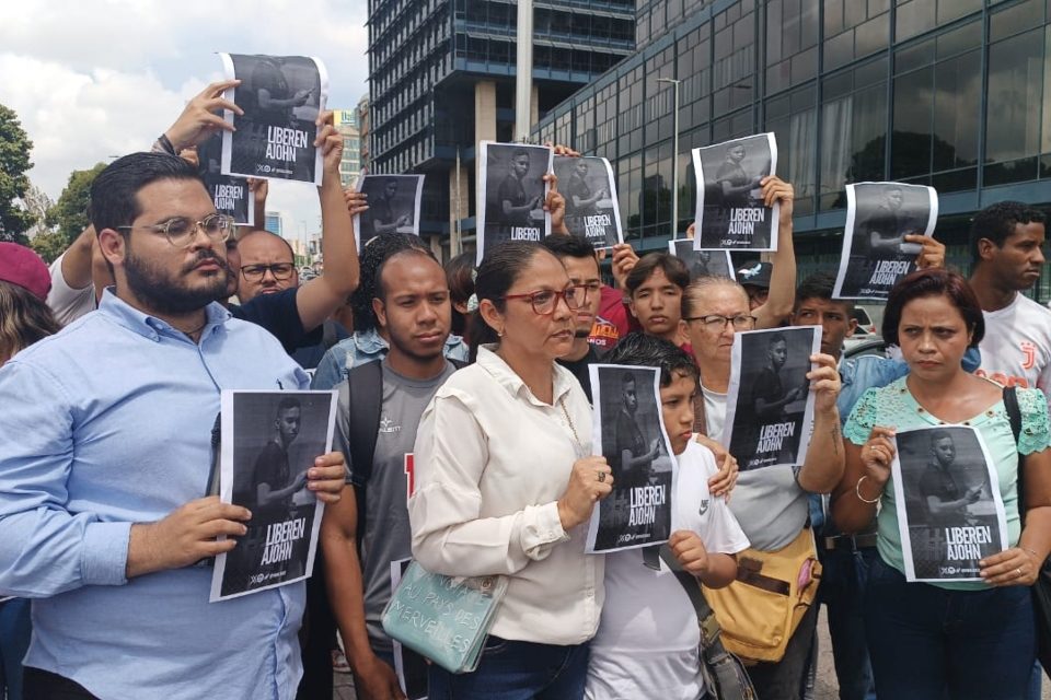 antropología protesta UCV John Álvarez 08.09.2023