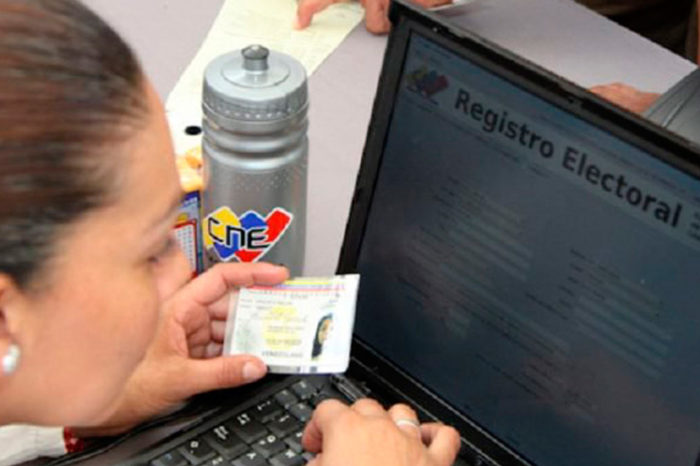 CNE Registro Electoral