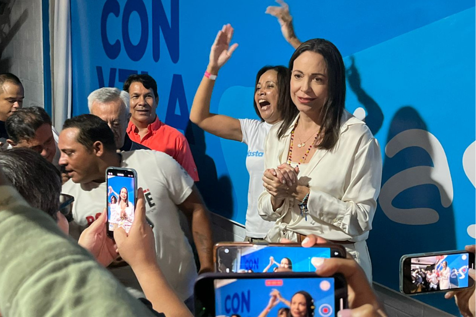María Corina UPP89 Machado saca ventaja en las primarias