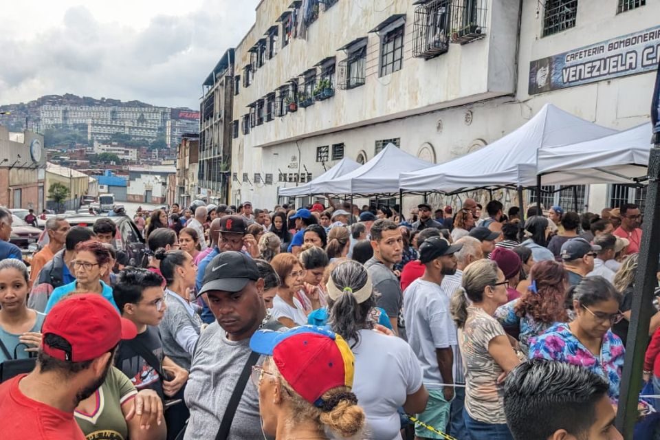 Primarias 2023 con lluvias en Caracas