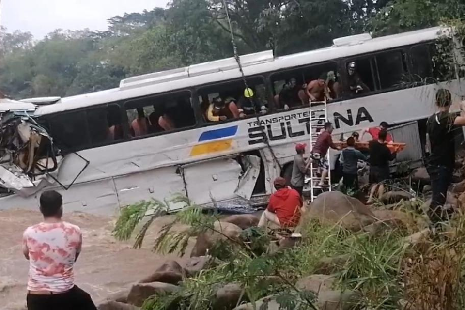 Accidente de migrantes en Honduras| Foto. La Prensa