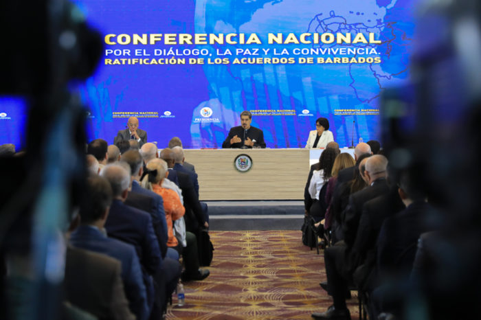 MADURO CONFERENCIA acuerdos