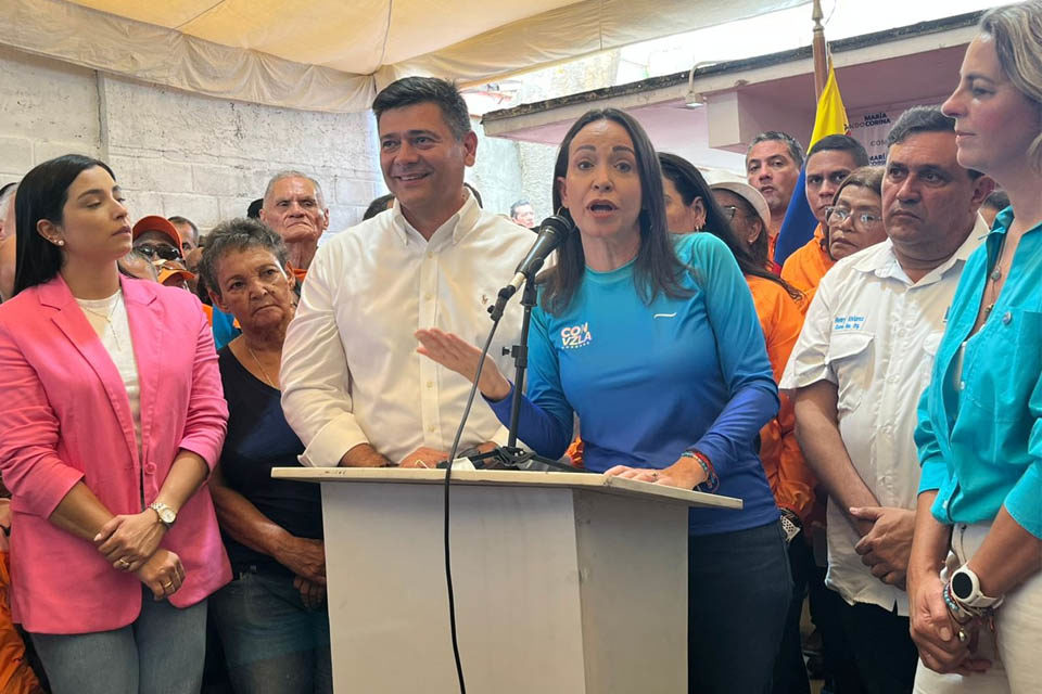 María Corina Machado Freddy Superlano