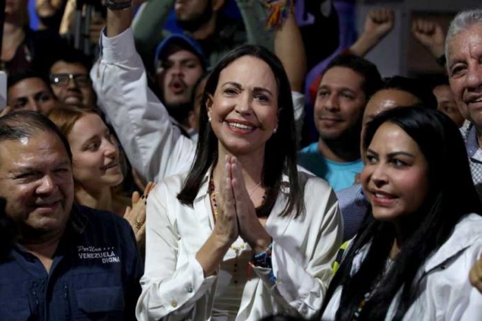 María Corina Machado Gustavo Aleman