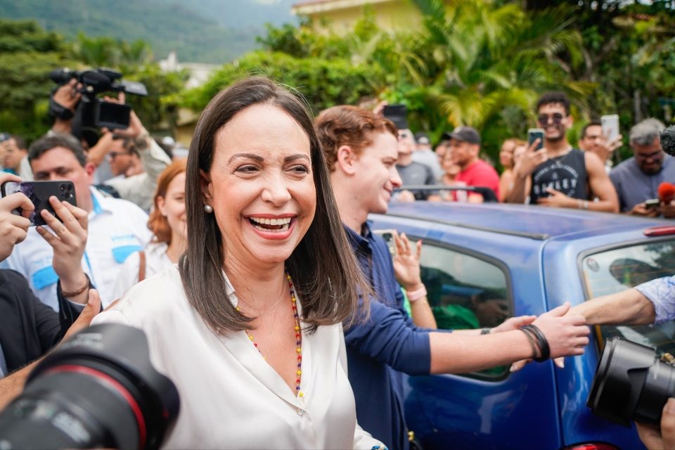 María Corina Machado se reunió con familiares de presos políticos