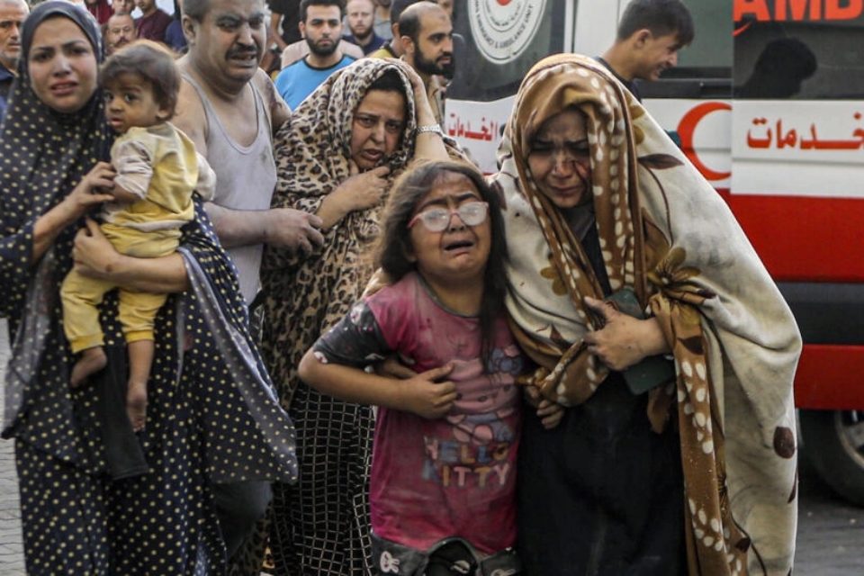 Palestinos hospital Gaza Israel
