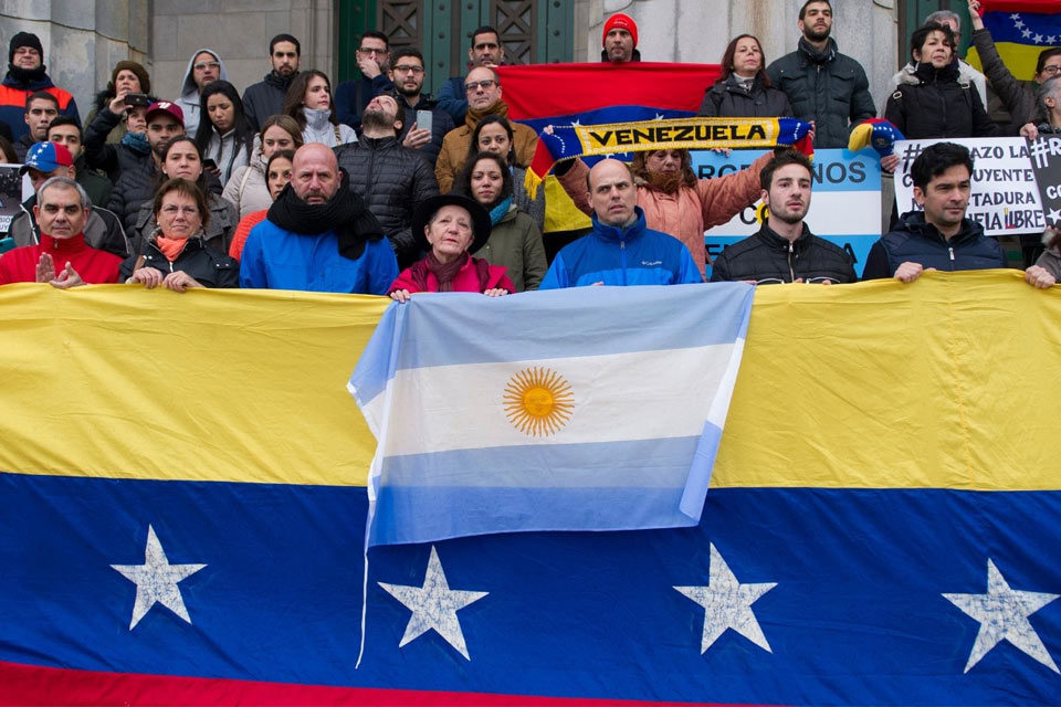 Venezolanos en Argentina