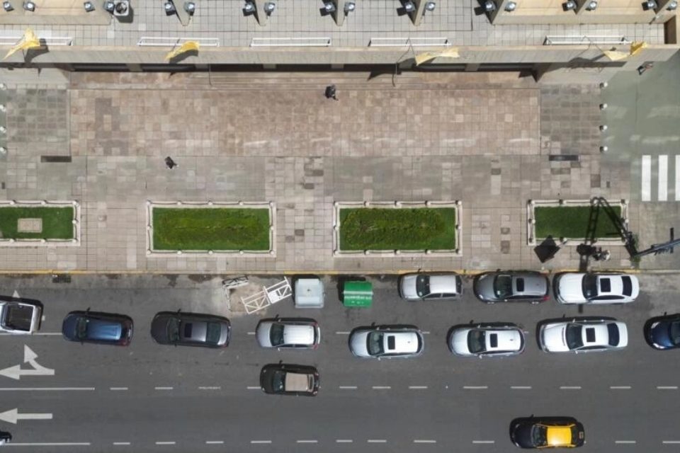 colas de gasolina Argentina