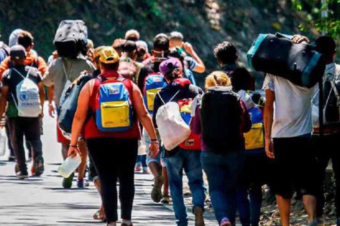 Los desplazados migrantes R4V