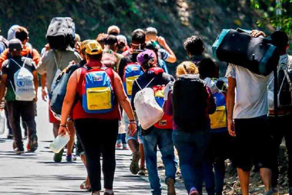 Los desplazados migrantes R4V