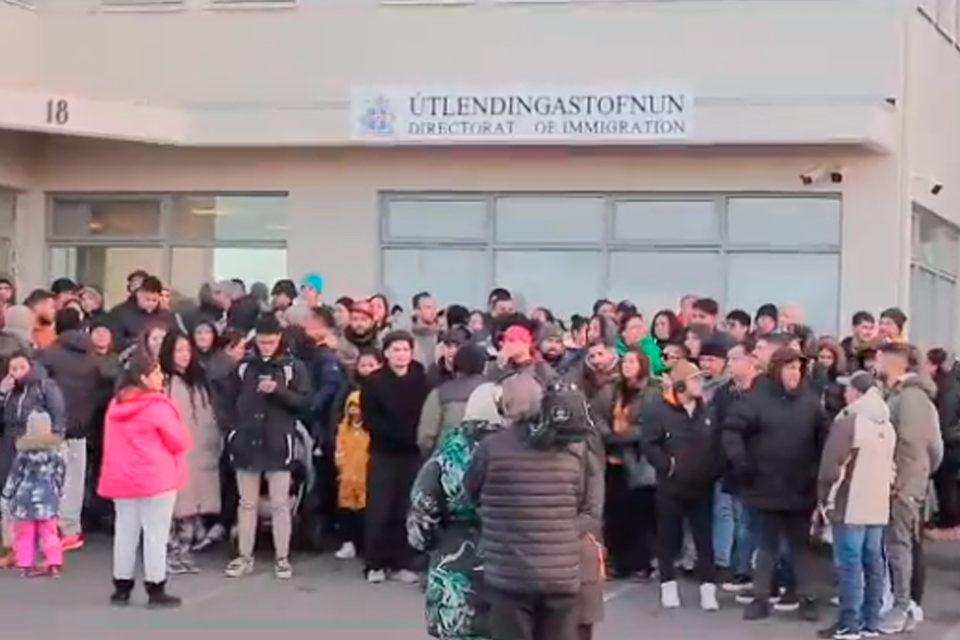 Venezolanos en Islandia