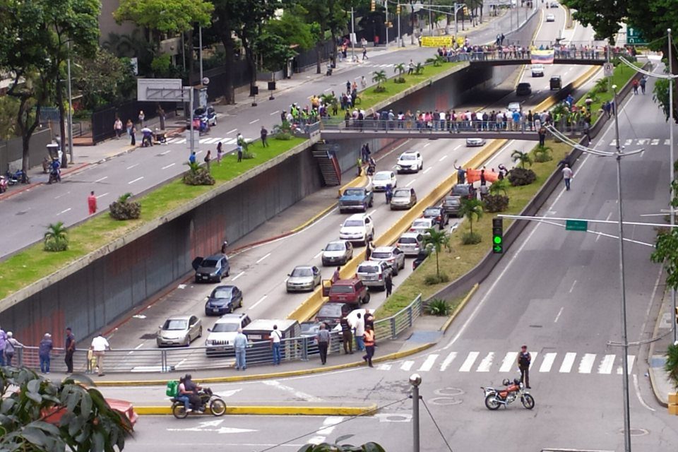 Av Libertador Pdvsa protesta jubilados 23.11.2023