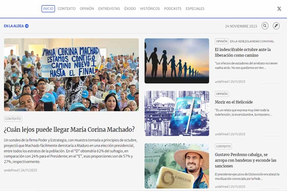 La Gran Aldea ataques portal