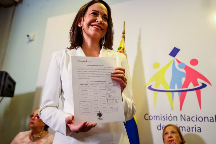 El camino está claro María Corina