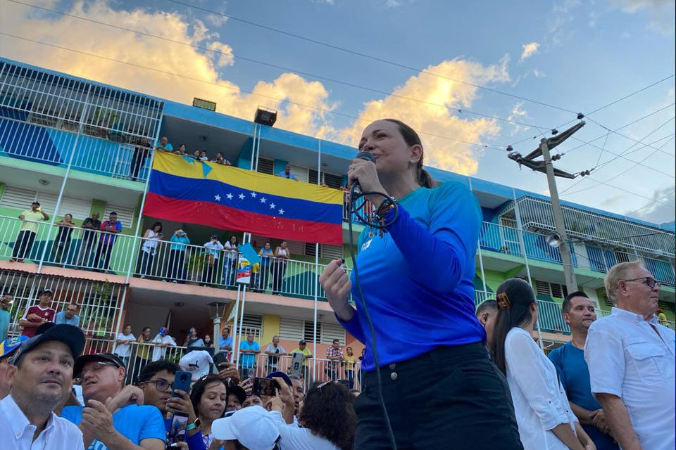 María Corina Machado desde La Isabelica