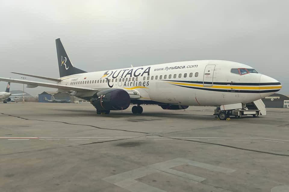Rutaca avión Vinotinto aérea