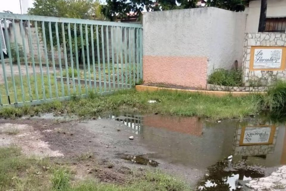 desborde de aguas negras
