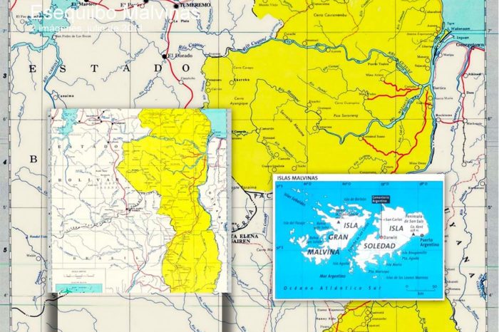 De las Malvinas a la Guyana Esequiva