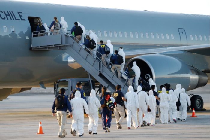 migrantes venezolanos expulsados Chile