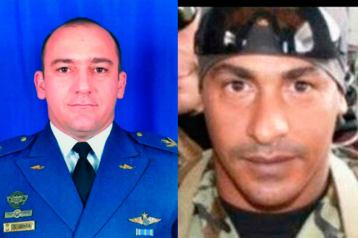 Adrian De Gouveia y Abraham Suárez (presos políticos militares)