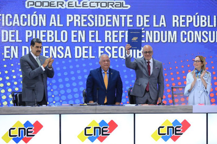 CNE resultados del referendo