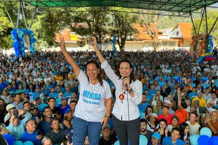 María Corina Machado en Mérida 2023
