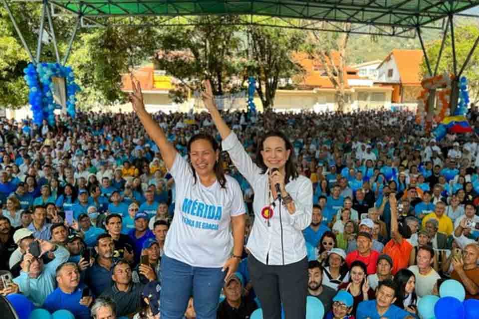 María Corina Machado en Mérida 2023